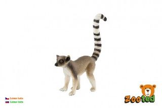 Obrázek z Lemur kata zooted plast 7cm v sáčku 